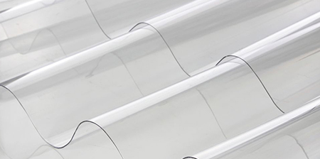 Polycarbonate Wide Corrugated Clear Sheets